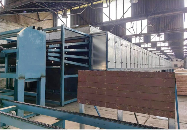 оборудование для сушки шпона