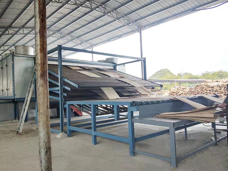 máy sấy ván mỏng