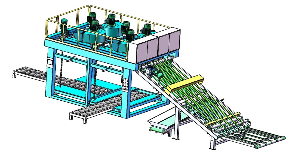 Вакуумный укладчик шпона