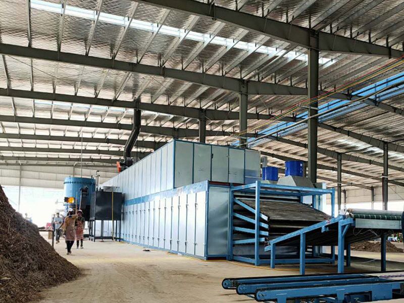 Машина для сушки шпона