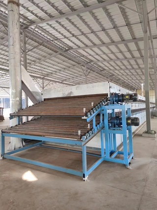 Роликовая сушилка шпона