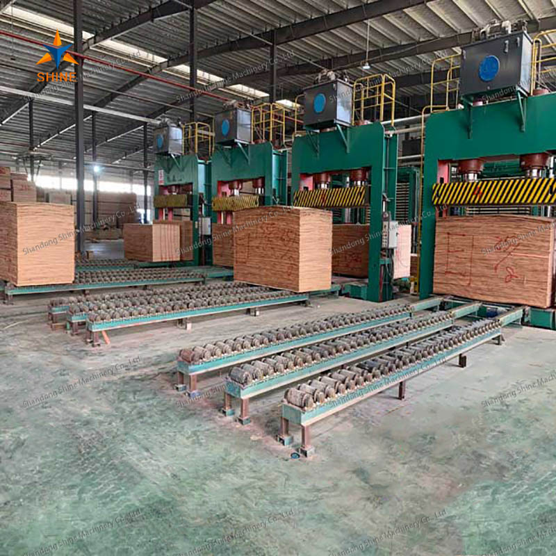 Пресс для холодного прессования шпона