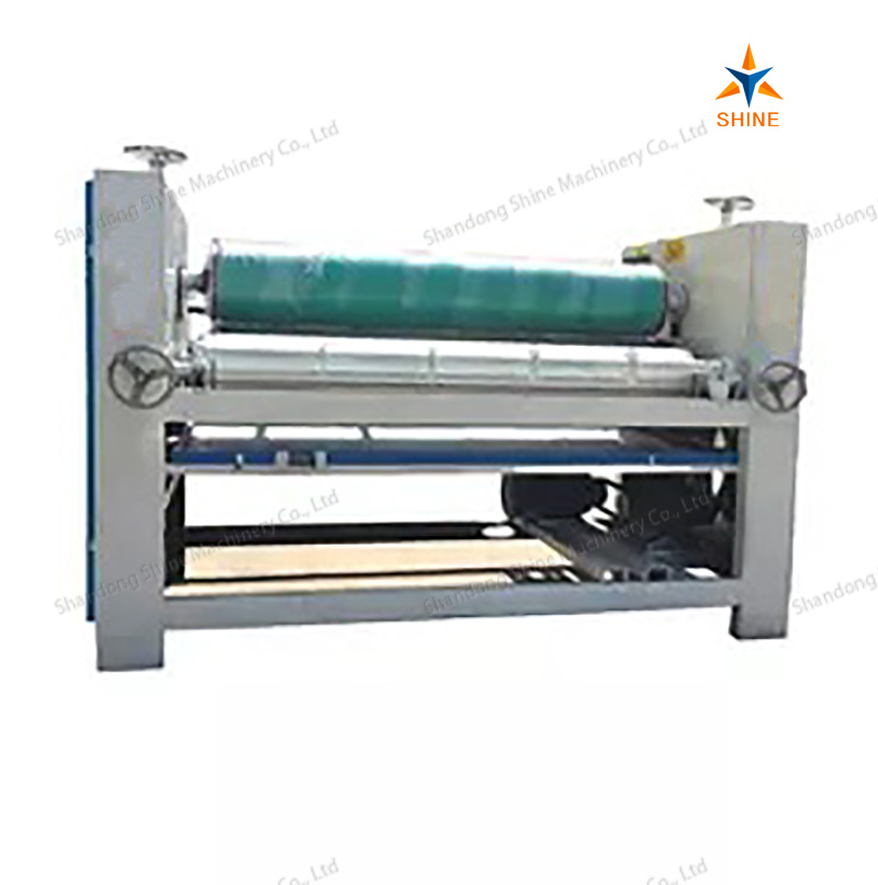 Двухсторонняя клеепромазочная машина