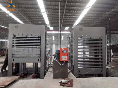 Пресс для формовки фанеры