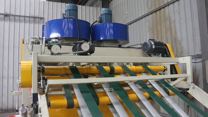 Automatic peeling line