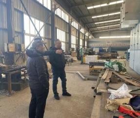 Российский клиент посетил завод
