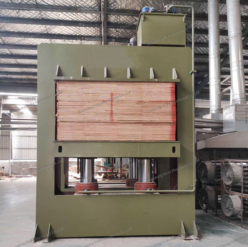 Пресс для холодного прессования шпона