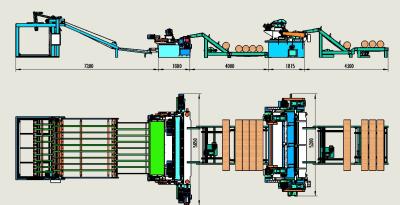 Автоматическая линия лущения