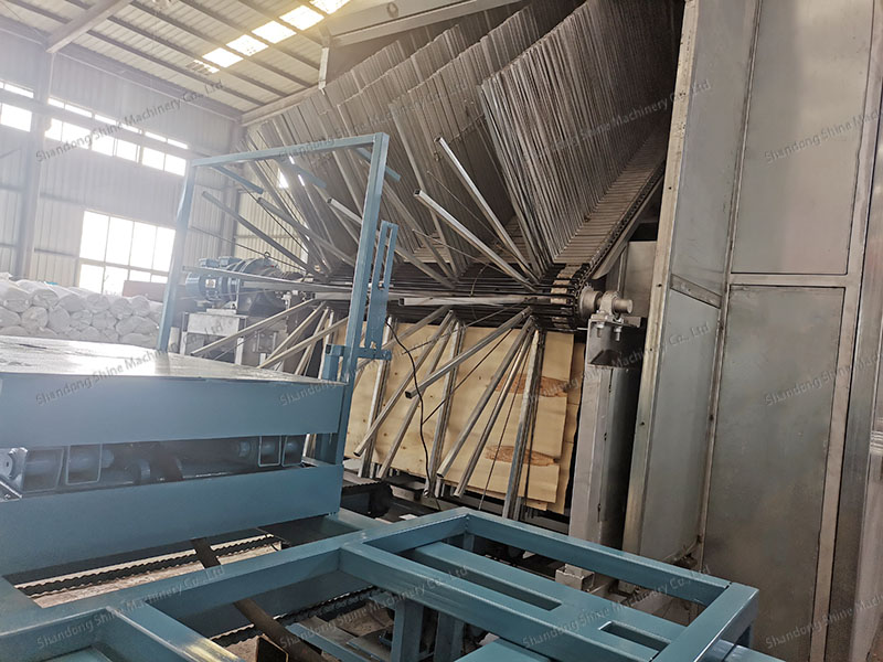 Вертикальная сушилка для шпона