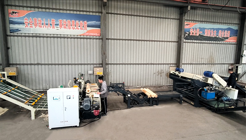 Линии для изготовления шпона