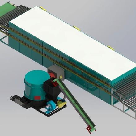 сушилка для шпона